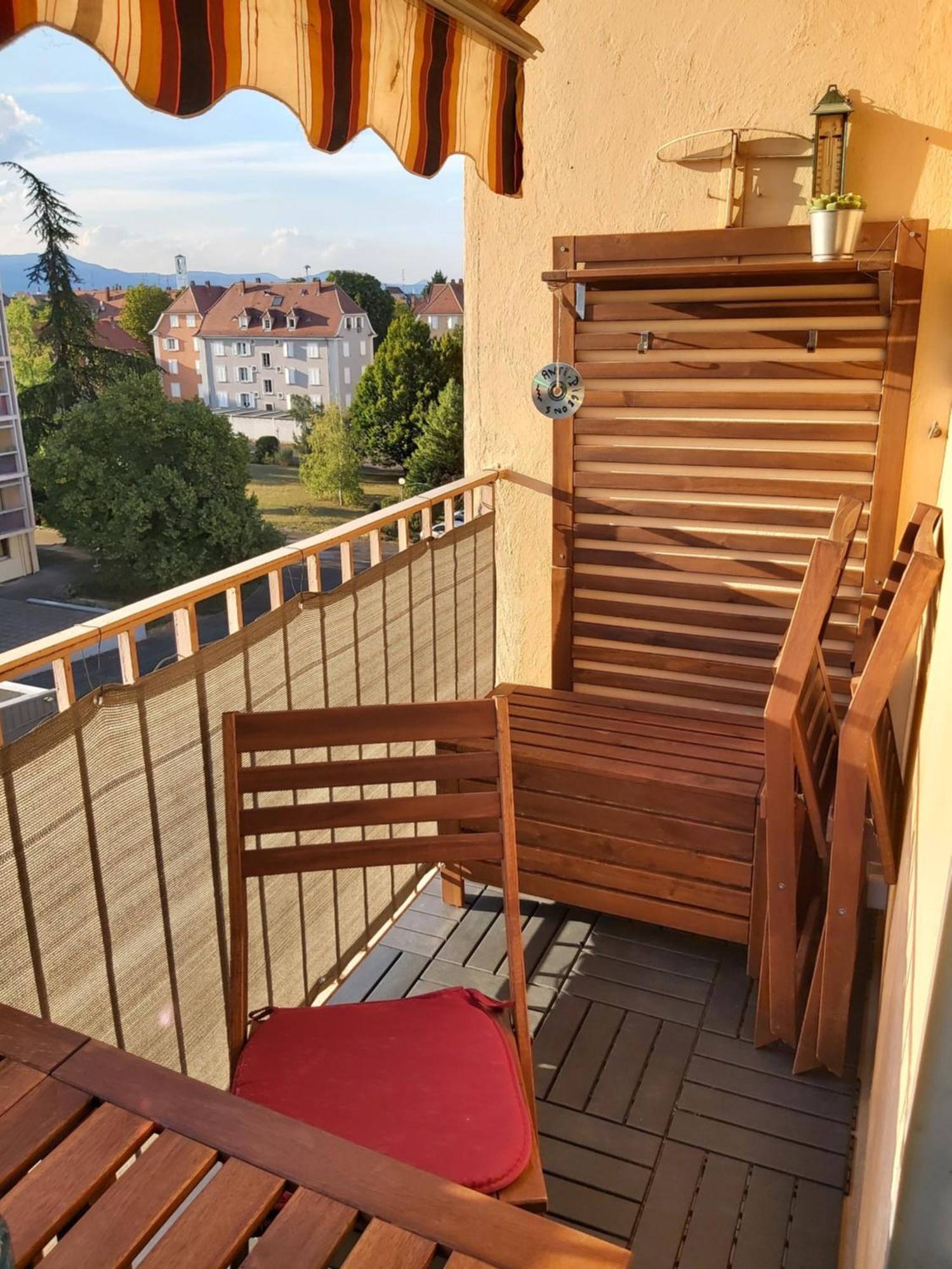 Le Marcellin Colmar - Garage - Terrasse Lejlighed Eksteriør billede